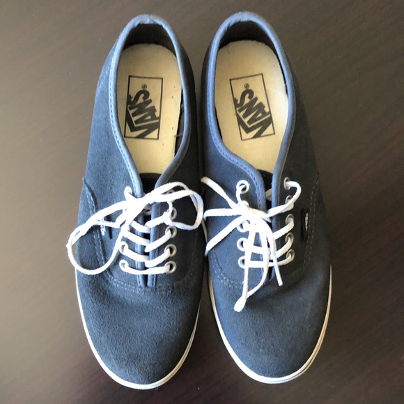 Women’s Vans grey sneakers size 7 - Picture 2 of 6